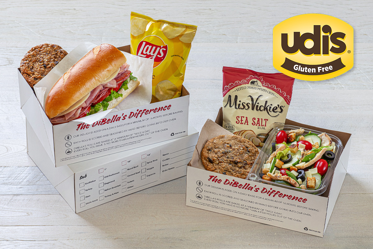 Executive 10" Sub Boxed Lunches with Gluten Free Rolls